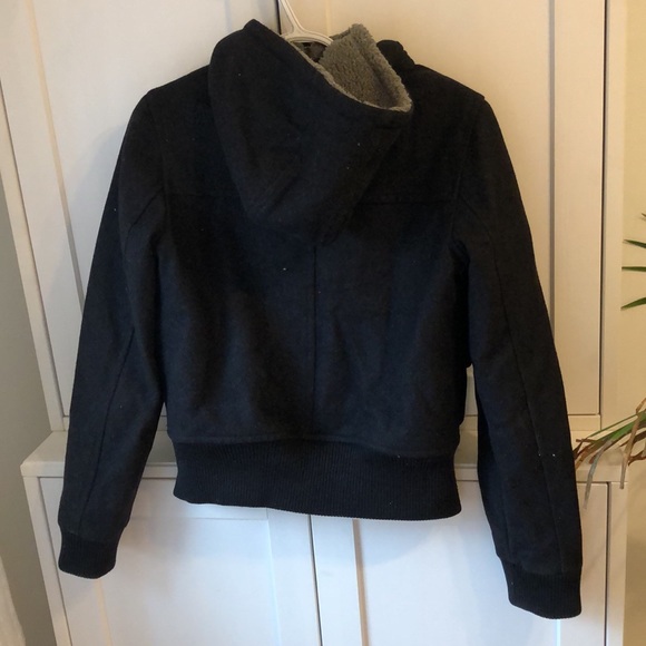 Jacob black pea coat - Picture 3 of 4